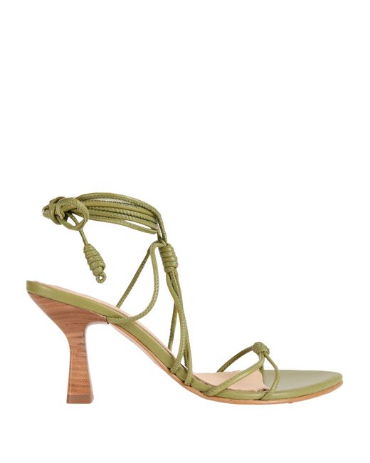 Alohas Metallic Sandals