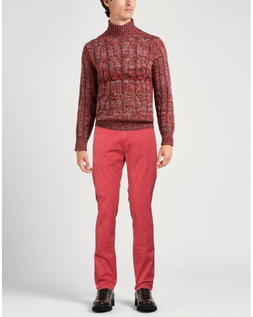 Pantalone di Incotex in Red da Uomo