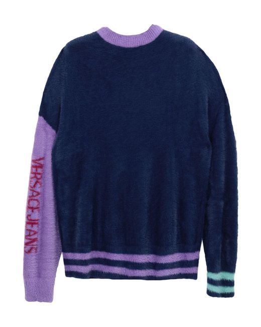Pullover Versace Jeans Couture de hombre de color Blue
