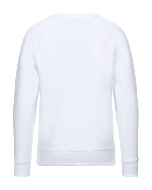 Maison Kitsuné White Sweatshirt for men