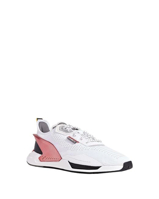PUMA x FERRARI White Sneakers Polyurethane, Polyester for men