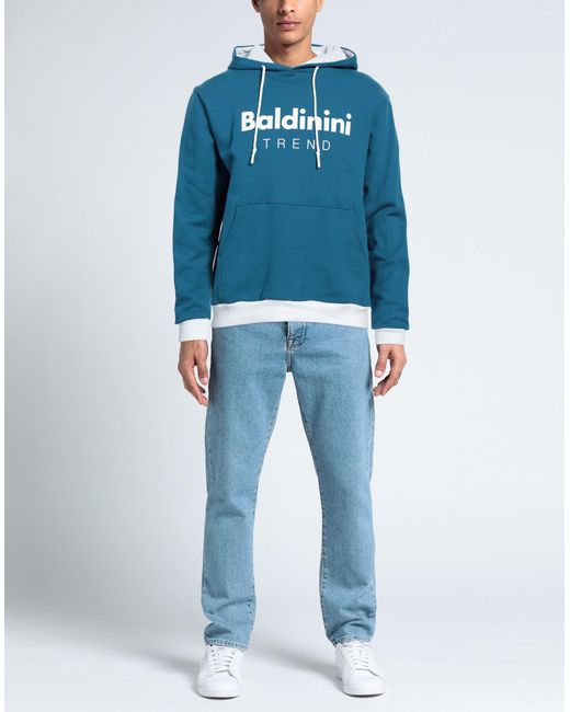 Baldinini Blue Sweatshirt for men