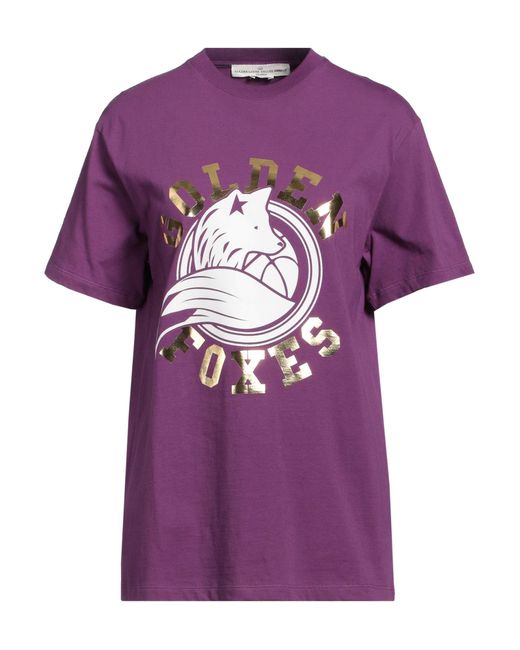 Golden Goose Deluxe Brand Purple T-shirt