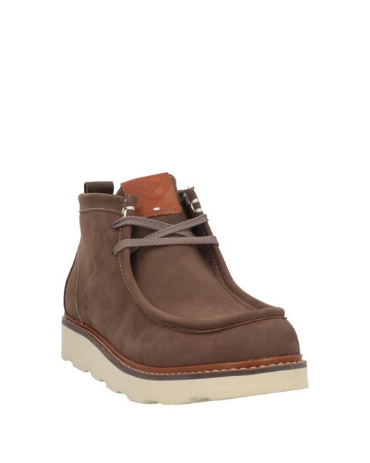 Docksteps Brown Ankle Boots for men