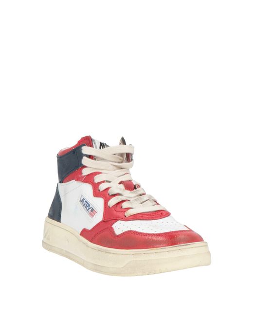 Autry Pink Sneakers Leather