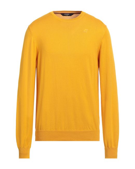 K-Way Yellow Sweater for men