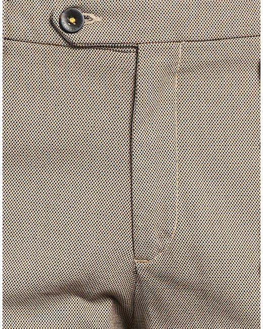 Manuel Ritz Gray Pants Cotton, Elastane for men
