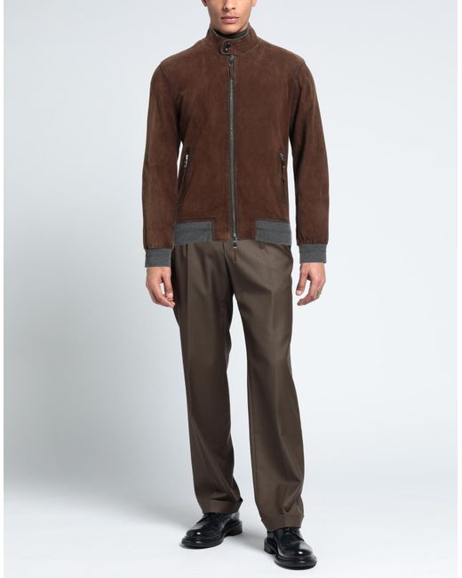 The Jack Leathers Jacke & Anorak in Brown für Herren