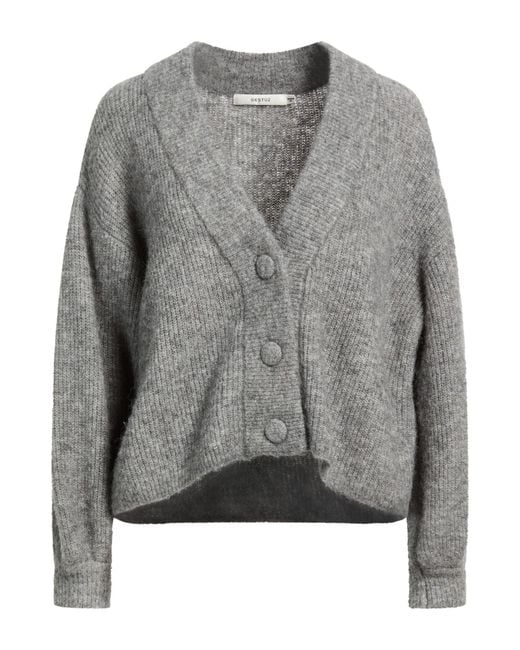 Gestuz Gray Cardigans