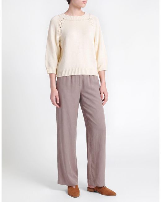 Alberta Ferretti Natural Pullover