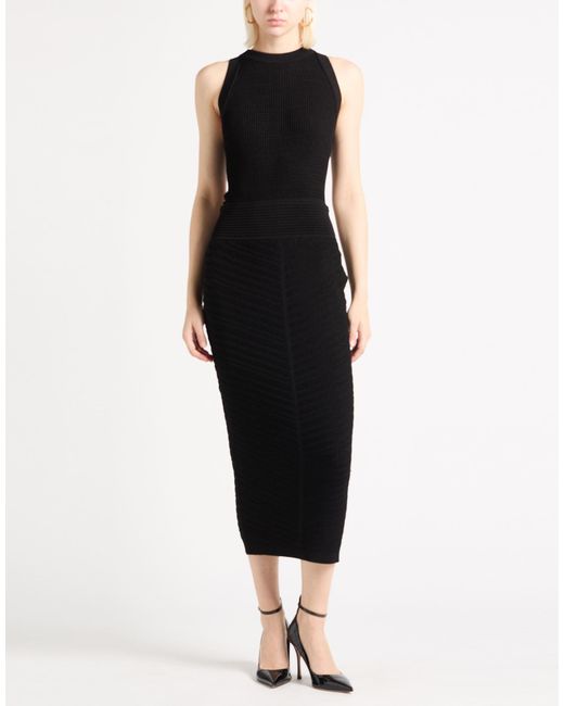 Balmain Black Maxi Dress