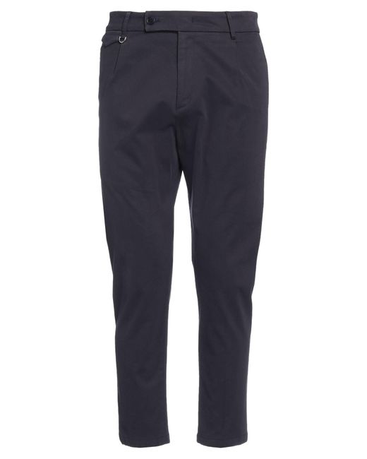 GOLDEN CRAFT 1957 Blue Pants Cotton, Elastane for men