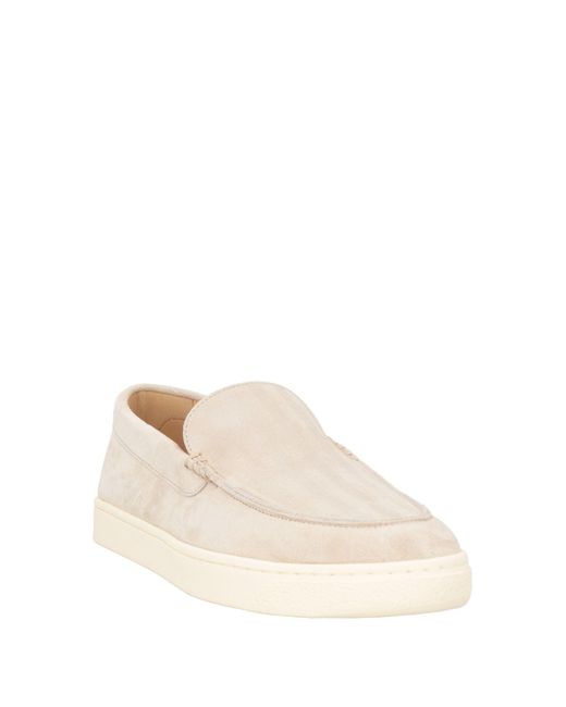 Brunello Cucinelli Natural Loafers Leather for men