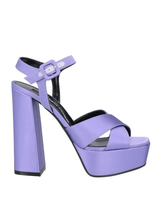 Sergio Rossi Blue Sandals