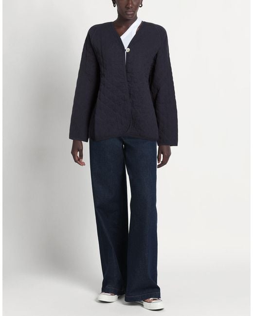 DONNI. Blue Puffer Cotton, Polyester