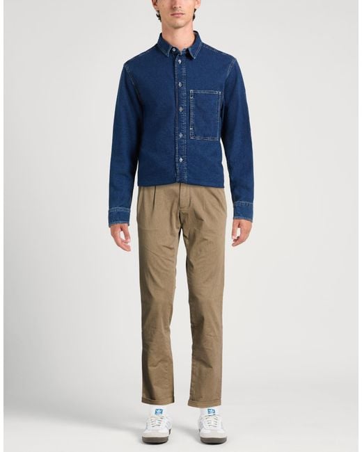 Mason's Natural Pants Cotton, Elastane for men