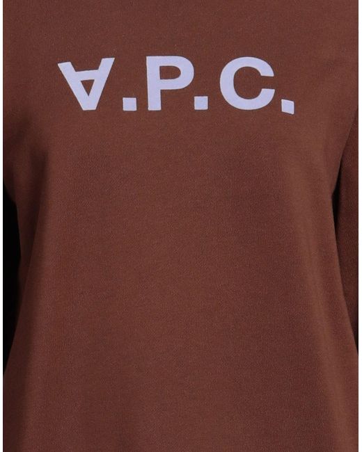 A.P.C. Brown Sweatshirt