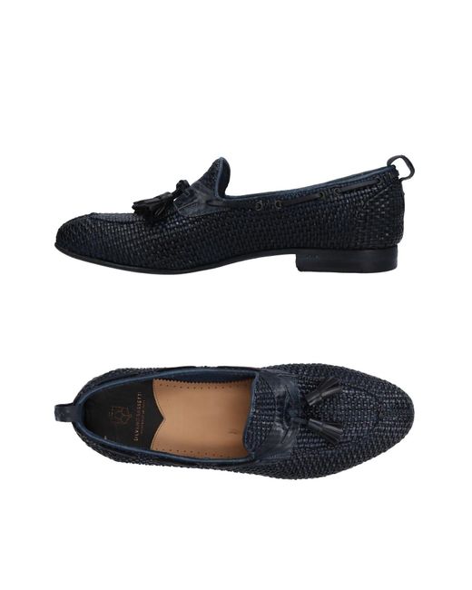 Silvano Sassetti Black Loafers for men
