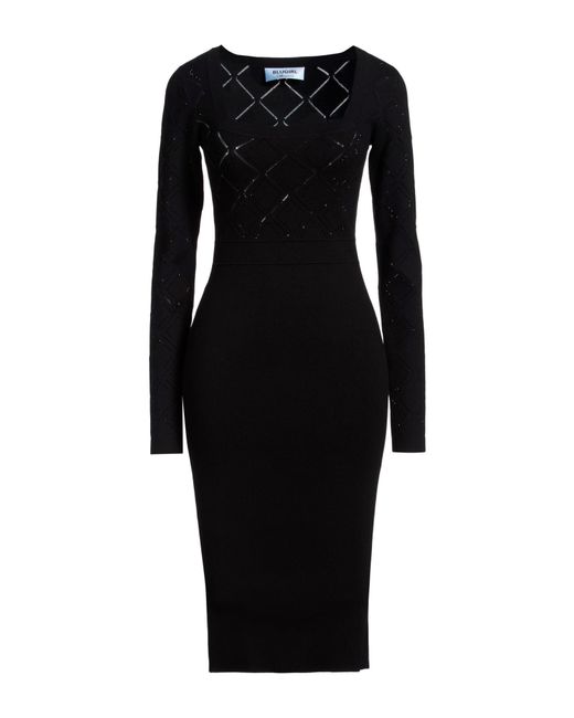 Blugirl Blumarine Black Midi Dresses
