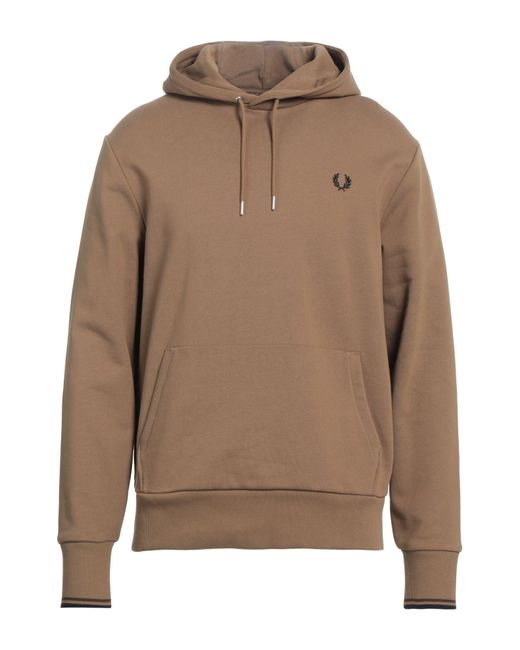 Sudadera Fred Perry de hombre de color Brown