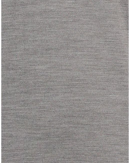 Fedeli Gray Taupe Sweater Virgin Wool for men