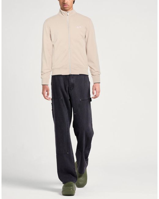 Sun 68 White Sweatshirt for men
