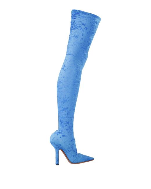 Vetements Blue Azure Boot Textile Fibers