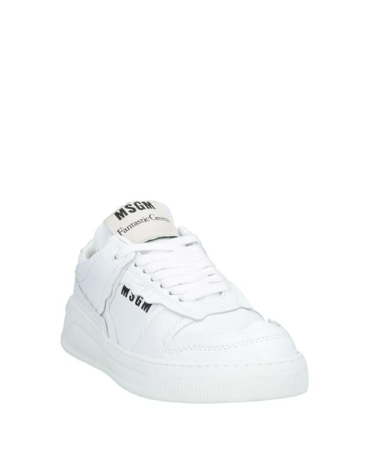 Sneakers di MSGM in White