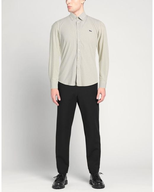 Harmont & Blaine White Military Shirt Cotton for men
