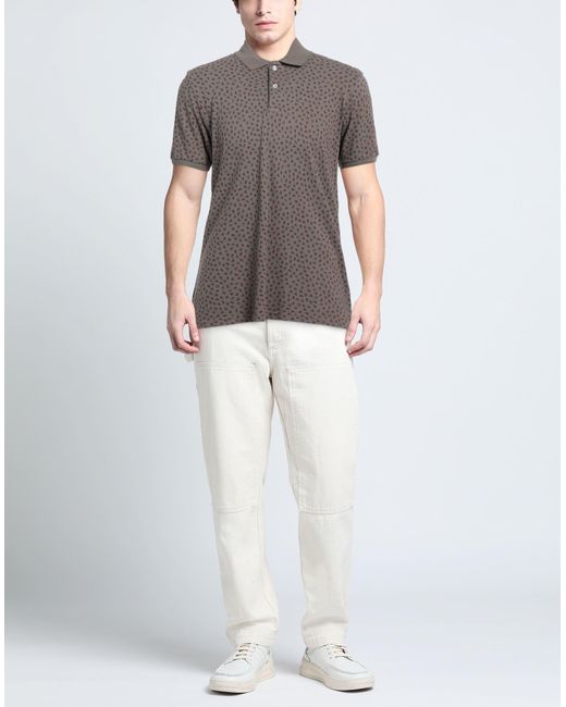 Heritage Gray Polo Shirt for men