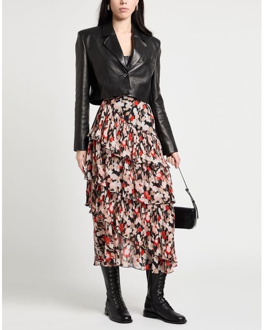 Ted Baker Red Midi-Rock