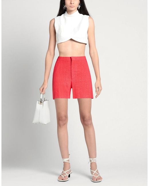 Tagliatore 0205 Red Shorts & Bermuda Shorts