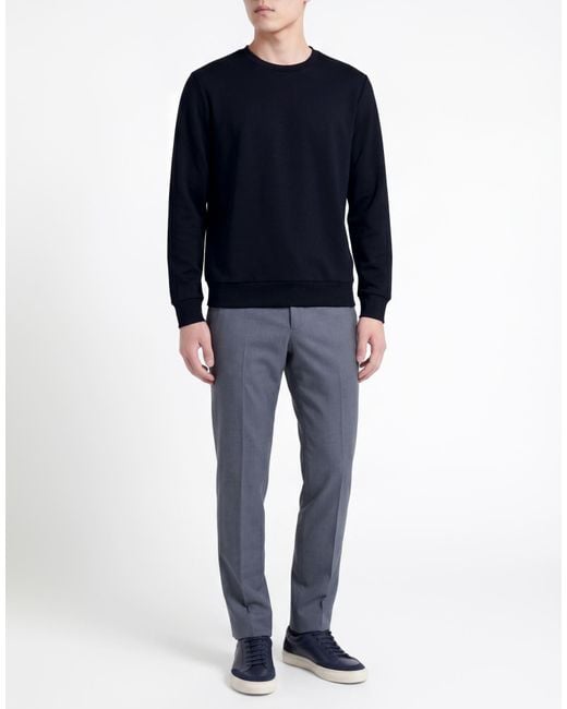 Herno Blue Resort Midnight Sweatshirt Wool, Polyamide, Elastane for men