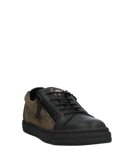 Giuseppe Zanotti Black Trainers for men