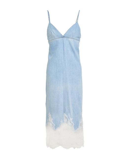 DIESEL Blue Midi-Kleid