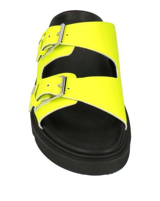 Gcds Yellow Sandals for men