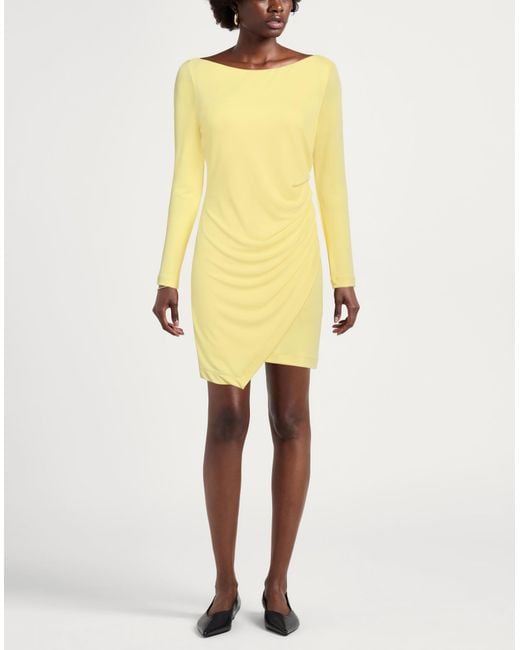 Aniye By Yellow Mini Dress Polyester, Elastane