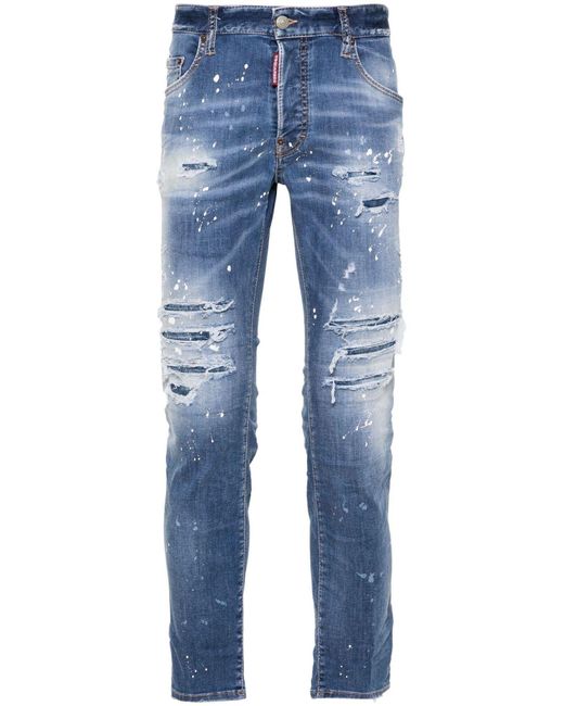 Pantaloni Jeans di DSquared² in Blue da Uomo