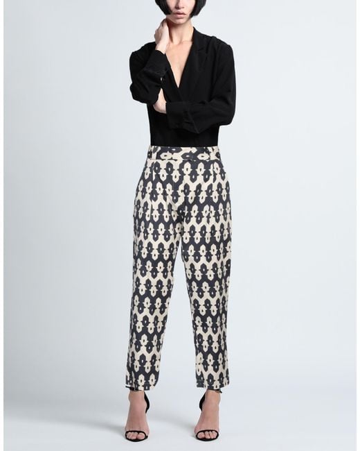 Niu White Pants Cotton, Elastane