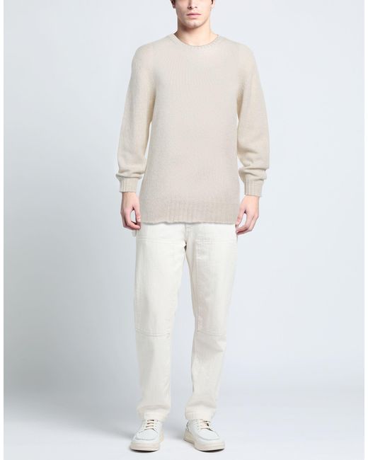 Scaglione White Jumper for men