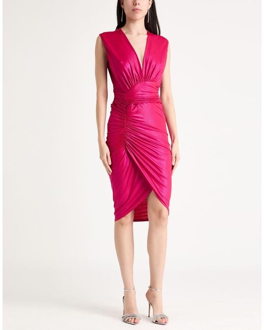 Camilla Pink Mini Dress Polyester, Elastane