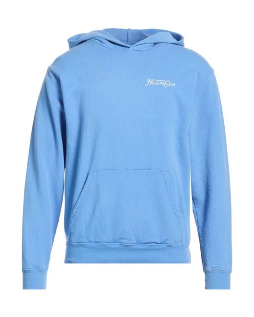Sporty & Rich Blue Sweatshirt Cotton for men