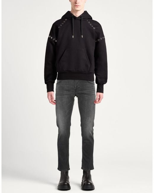 Dondup Gray Jeans Cotton, Elastane for men