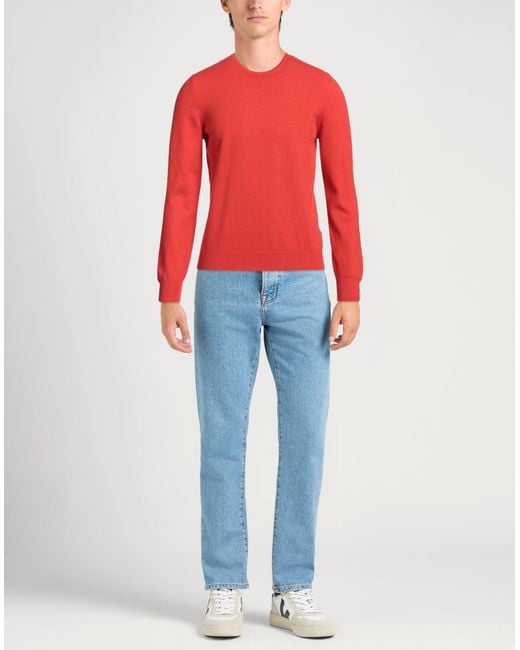 Gran Sasso Red Sweater for men