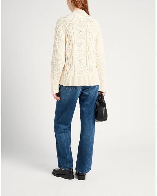 Boss White Turtleneck