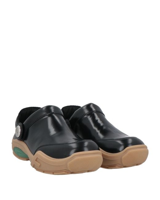 Fendi Black Mules & Clogs Leather