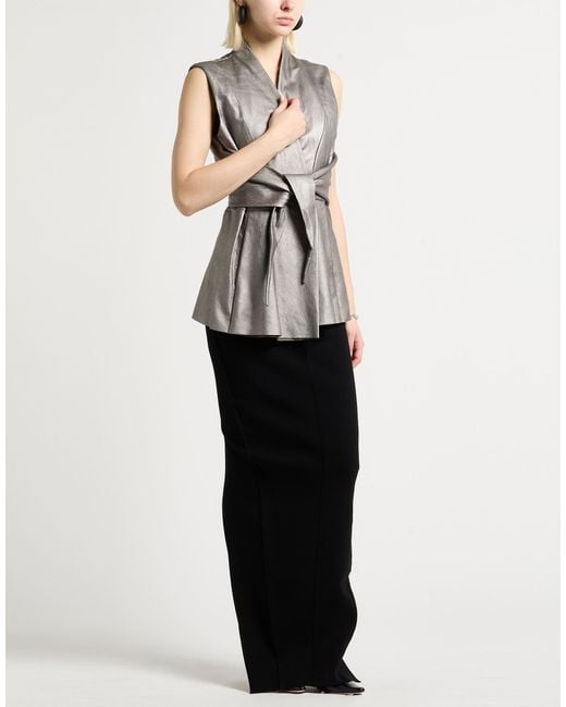 Rick Owens Gray Gilet