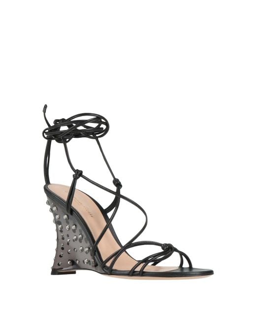 Sergio Rossi Metallic Sandals