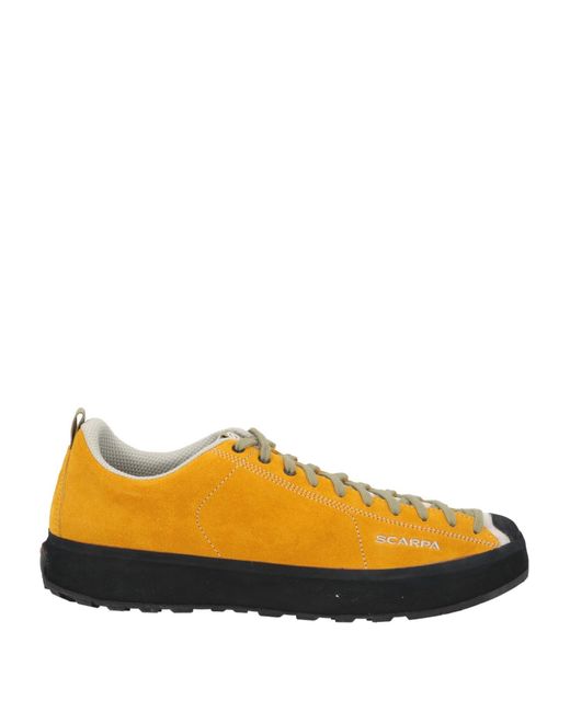 SCARPA Orange Sneakers for men