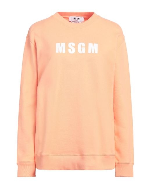 Felpa di MSGM in Orange